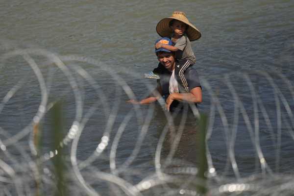 Texas is Using Disaster Declarations to Install Buoys and Razor Wire on the U.S.-Mexico Border